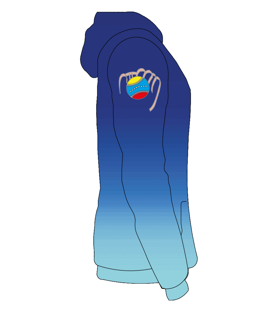 Diseño para sublimación vista costado derecho