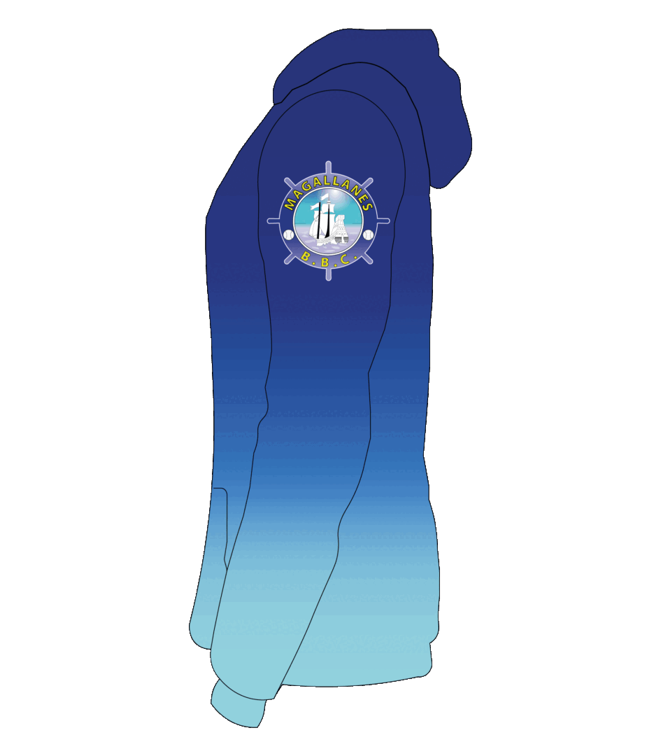 Diseño para sublimación vista costado izquierdo