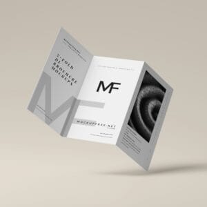 imagen de un Brochure de 6 caras plegado listo para informar